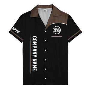 01_live-preview-green-stripe-logo-grid-corporate-uniform-hawaiian-shirt-for-men