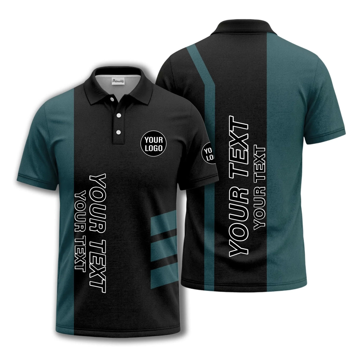 03_live-preview-blue-black-stripe-custom-text-polo-shirt-for-men