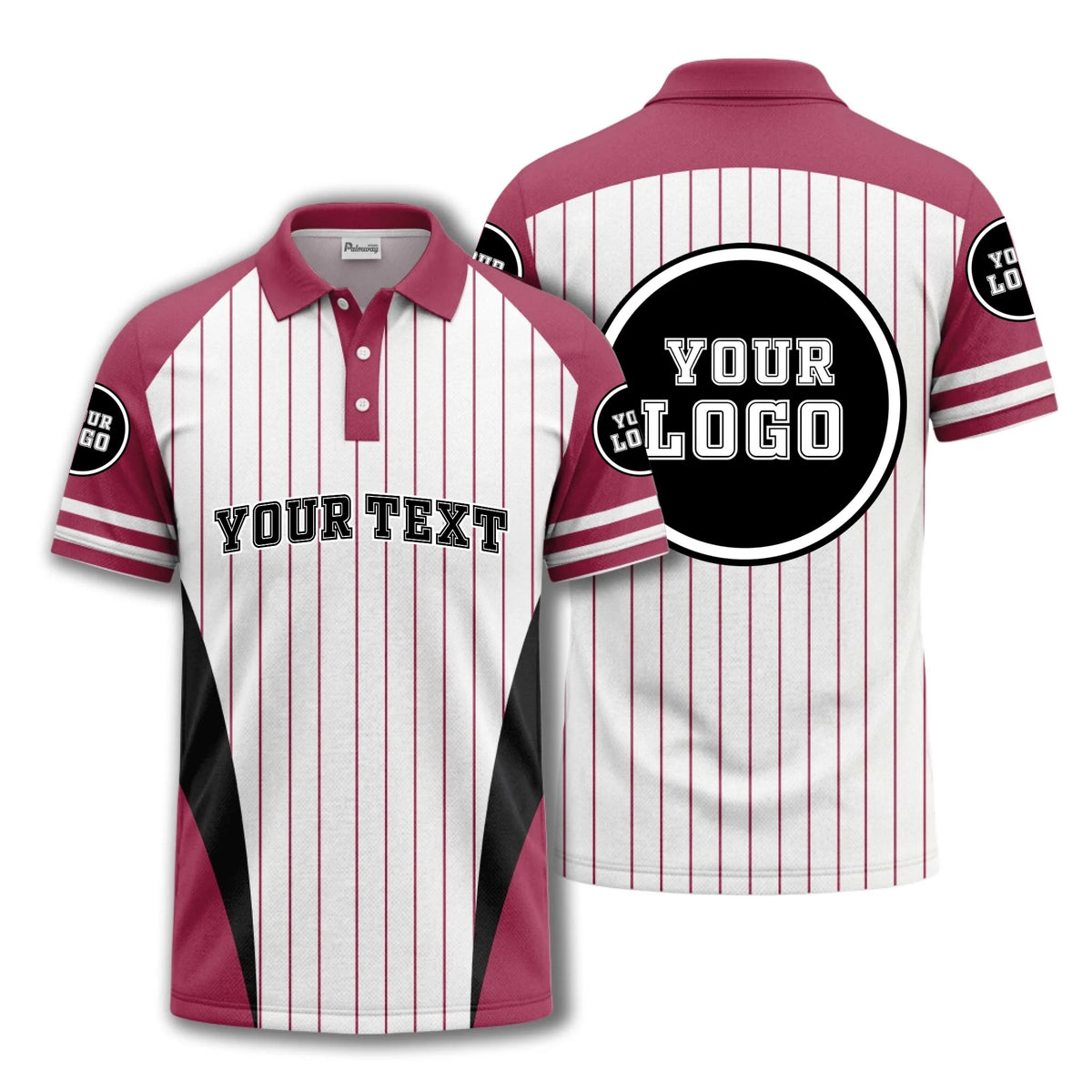 03_live-preview-baseball-jersey-pinstripe-polo-shirt-with-customizable-text-team-logos