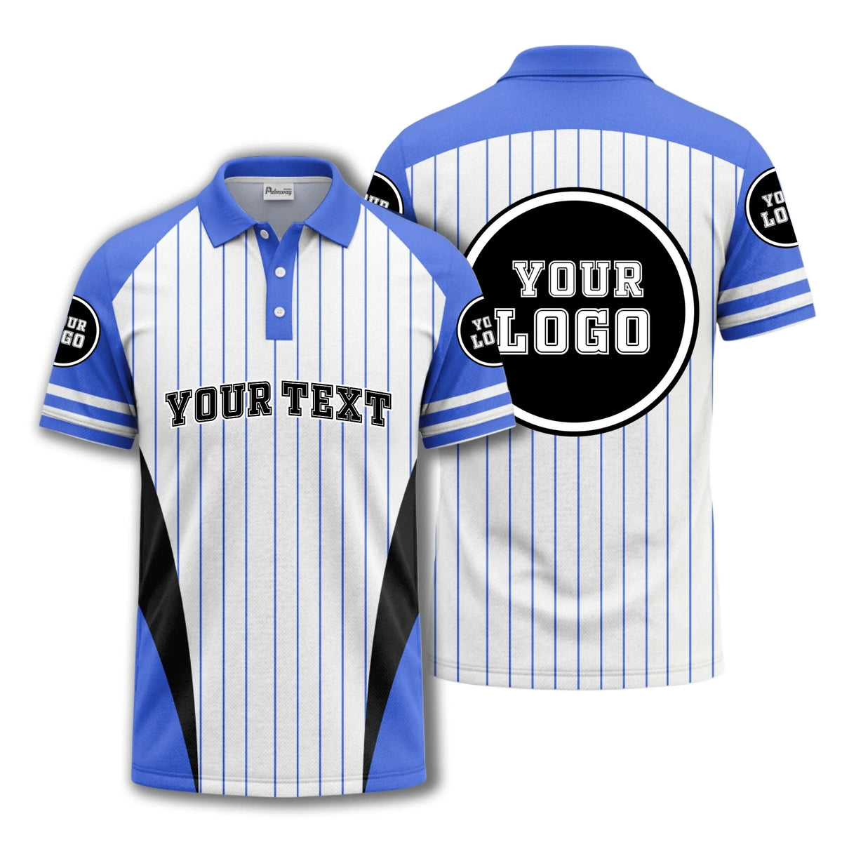 03_live-preview-baseball-jersey-pinstripe-polo-shirt-with-customizable-text-team-logos